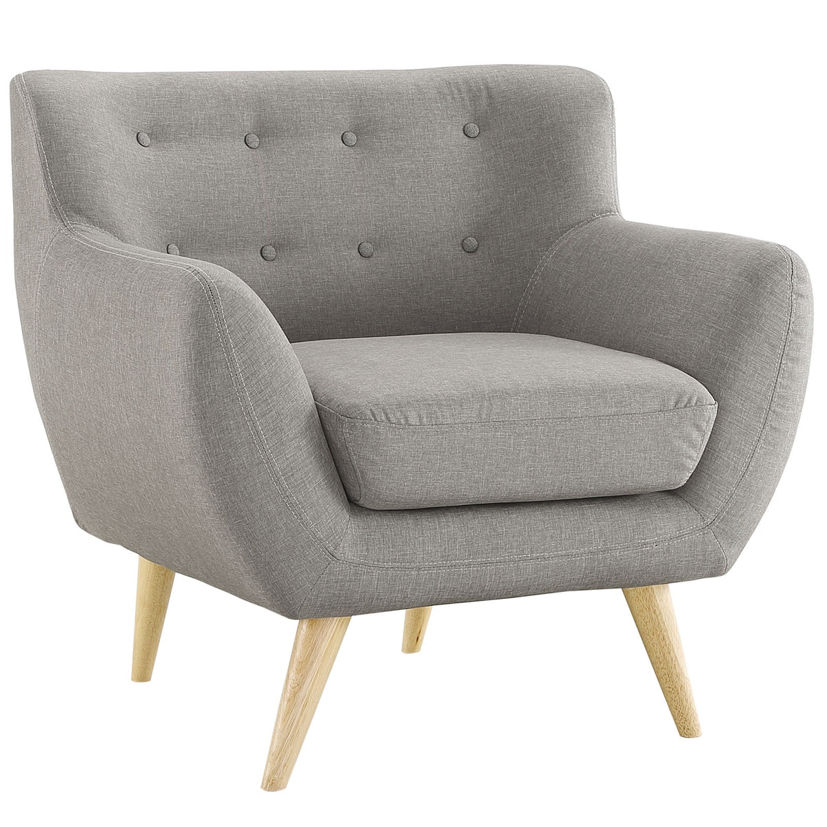 Grey Fabric Two PCS Living Room Set Y8800