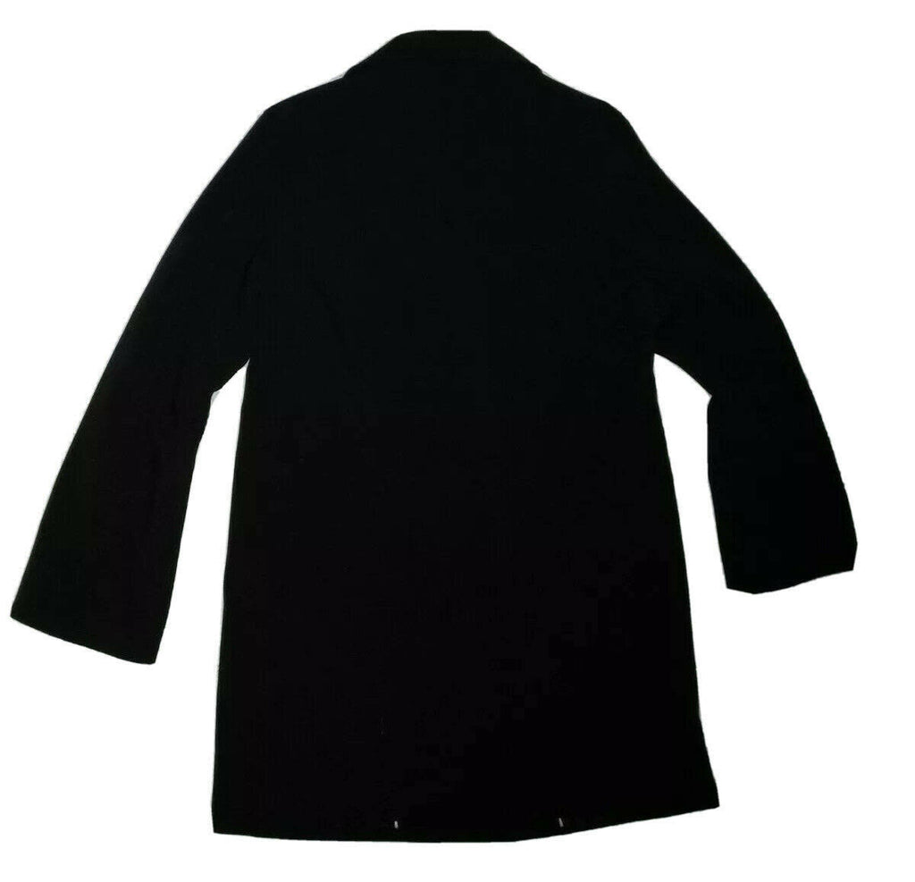 Black Xs Single-Breasted Coat C94865