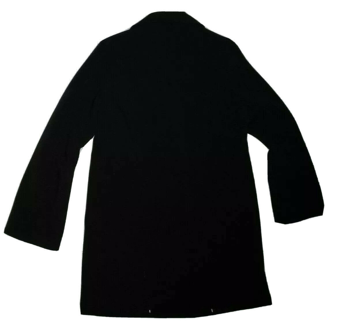 Black Xs Single-Breasted Coat C94865