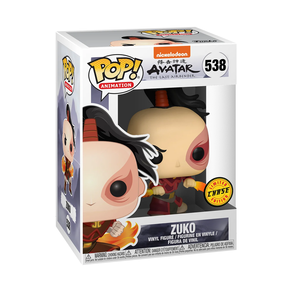 Funko POP! Animation: Avatar - Zuko with Chase W92632