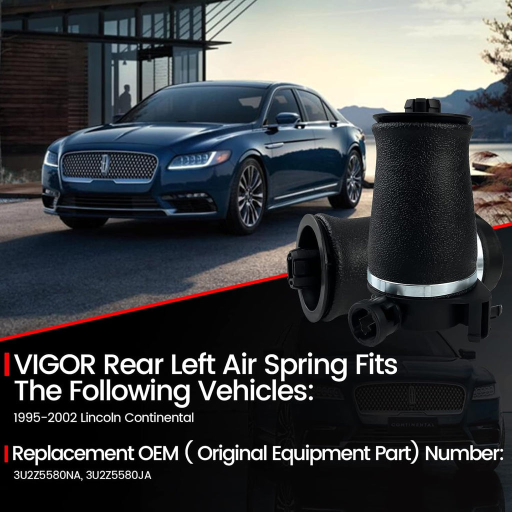 Rear Left Air Suspension Spring Bag for Lincoln Continental Y711739