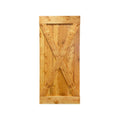Solid Knotty Pine Wood Interior Sliding Barn Door Slab F328666