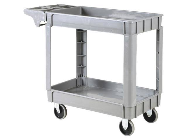 2-Shelf 500-lb Capacity Utility Cart N668108