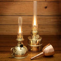 Brass Oil Lamp L6527