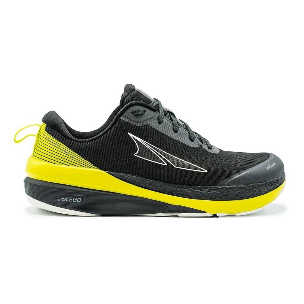 Black/Lime Men's Running Shoes U7490