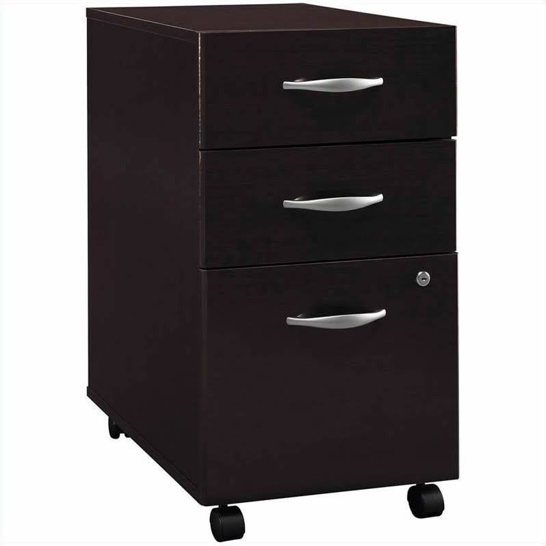 60x22 Credenza with 3-Drawer File Cabinet G8405