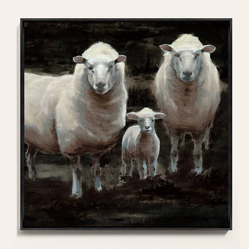 Framed Canvas 24x22 T542