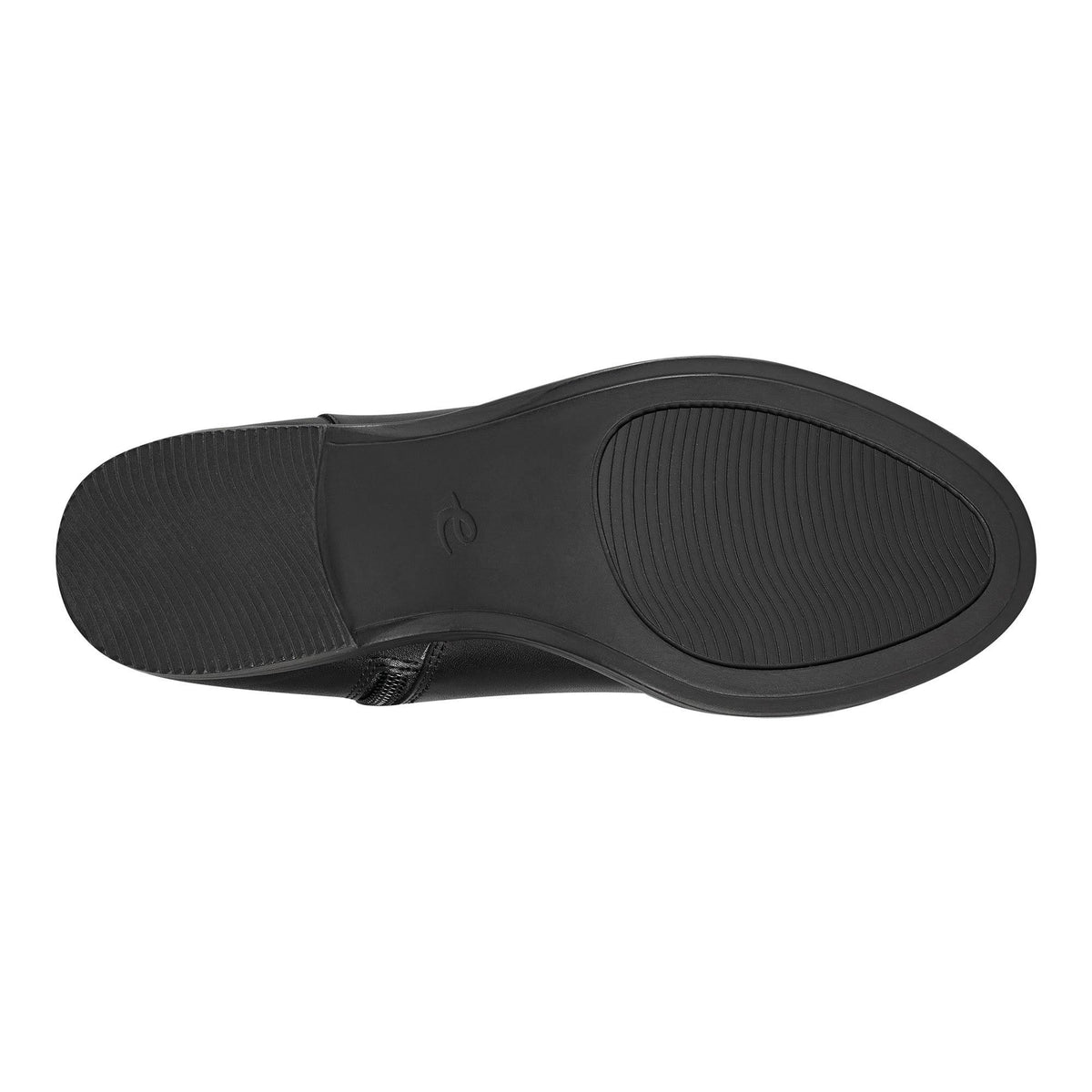 Black Wide Calf Shoes H4246
