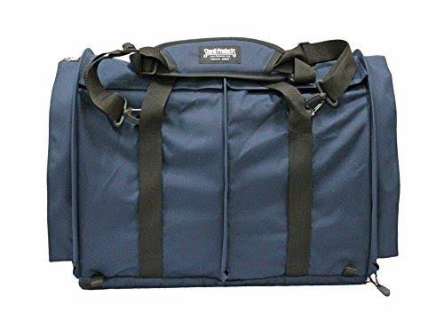 Navy X-Large Double Sided Divided Pet Carrier E8424