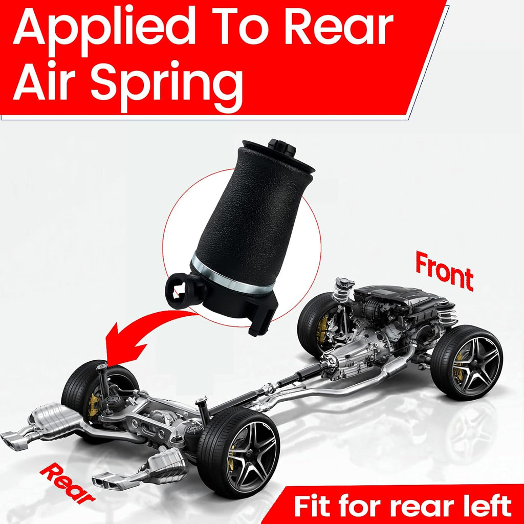 Rear Left Air Suspension Spring Bag for Lincoln Continental Y711739