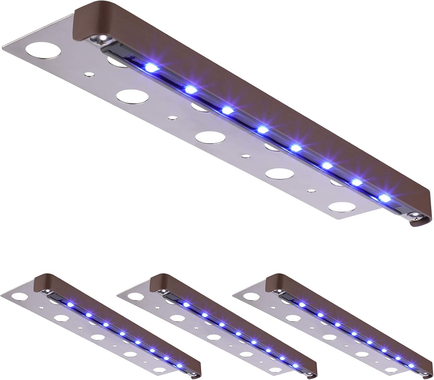 12 Inch 3W LED Hardscape Paver Light, 12V Low Voltage, Pack of 4 W663362