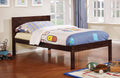 Dark Walnut Full Panel Bed Q92279