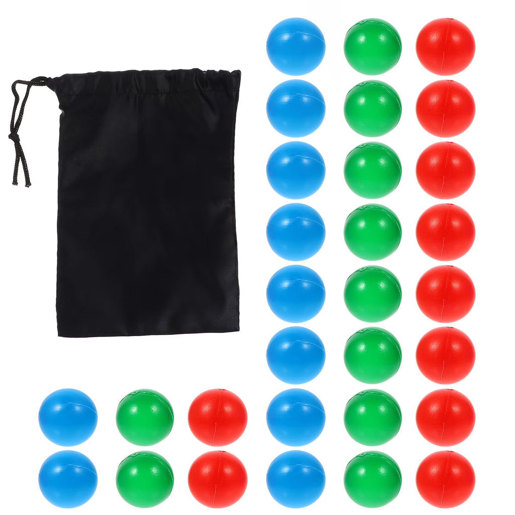 30pcs 15mm Colorful Plastic Balls Teaching Ball Toy M52849
