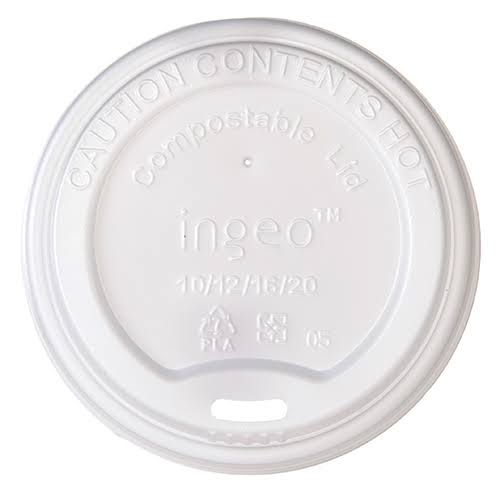 10-20 oz. Compostable Hot Cup Lids E526674