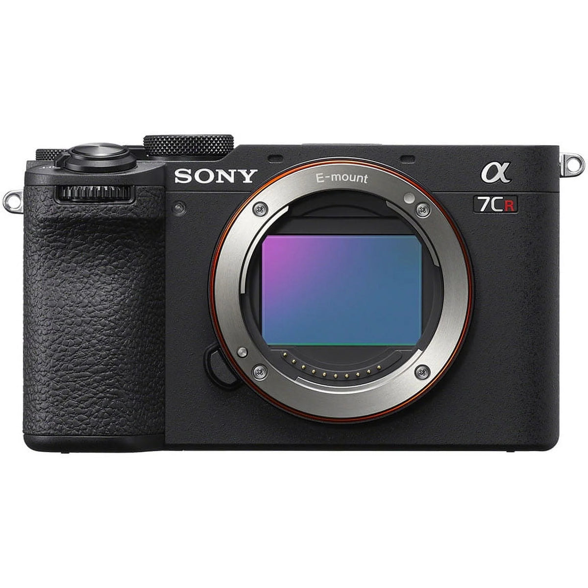 Sony a7CR Full Frame Mirrorless Camera Body + 50mm F1.8 Lens Black Bundle with Photography Backpack + Extra Battery + Microphone + LED + Monopod & Accessories Kit V343528