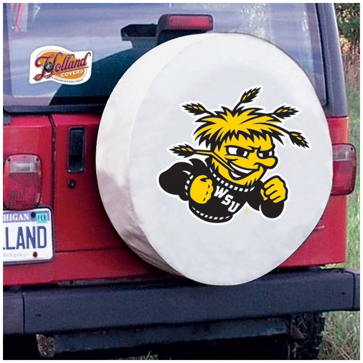White Tire Cover D722