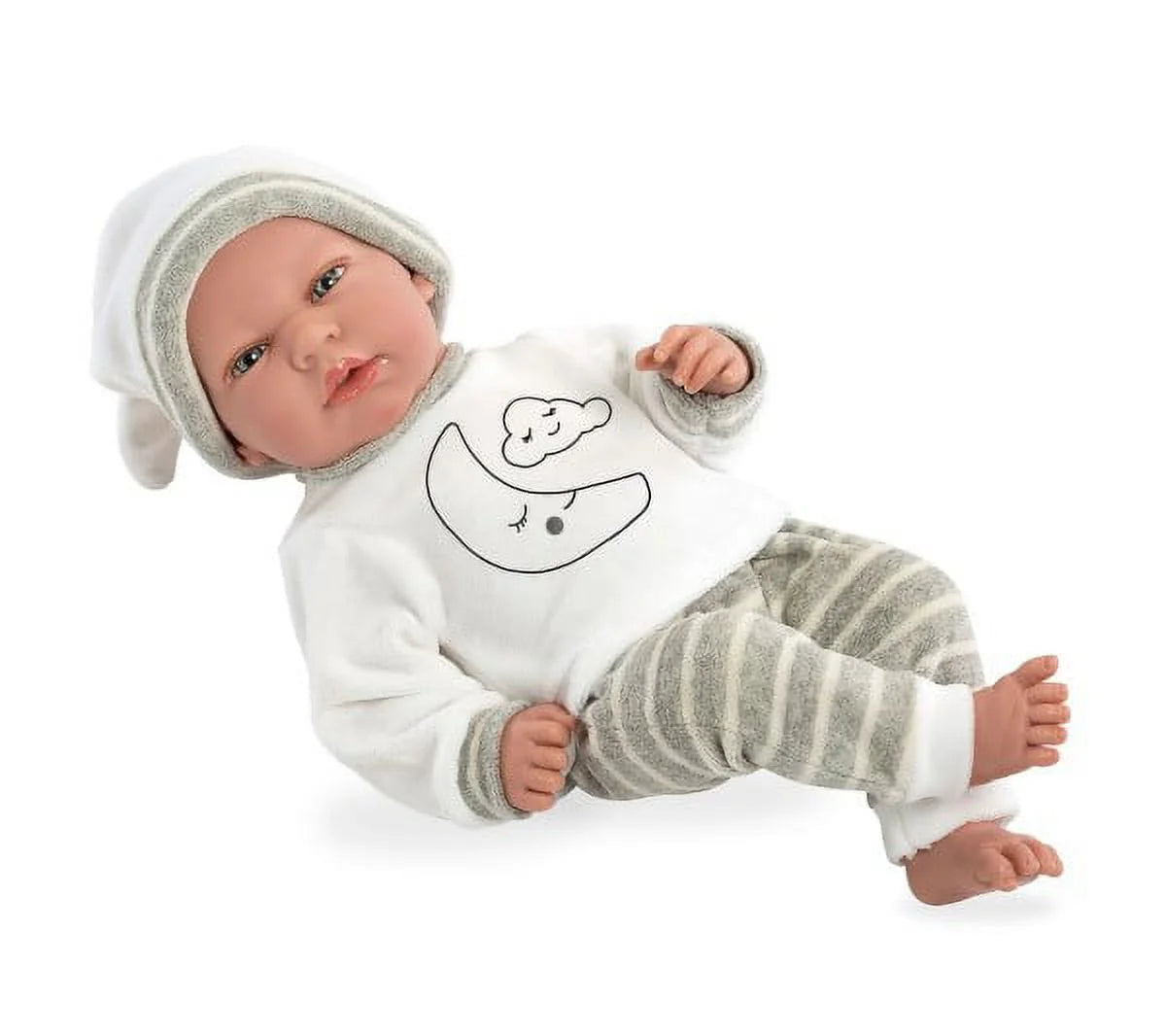 3 Pieces Dolls Bassinet Baby Doll Playset X26719