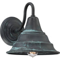 Aged Verde Outdoor Wall Lantern H125