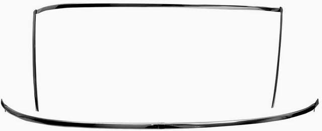 1967-69 Camaro Windshield Moldings 5 pcs. U836