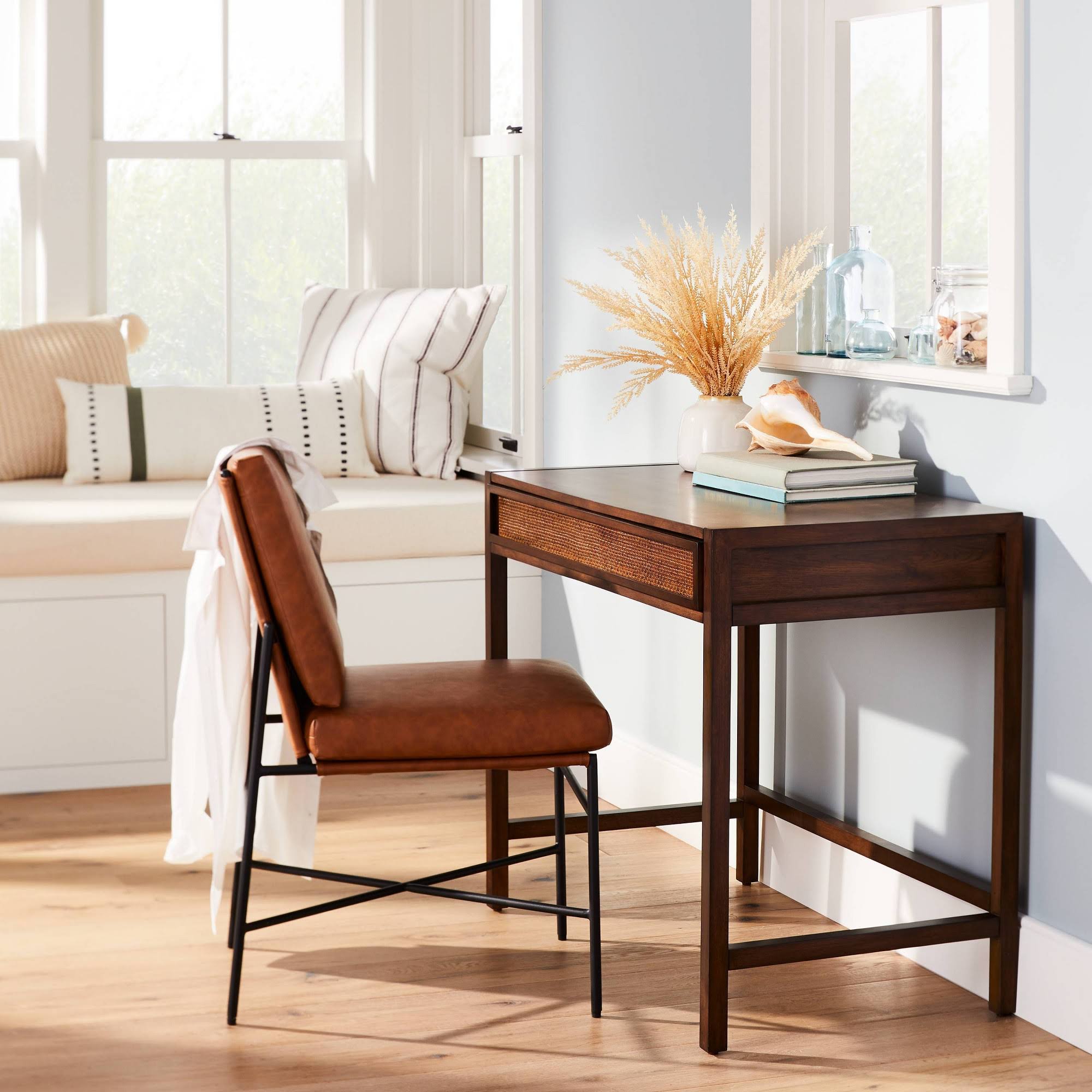 Brown Wood Writing Desk K64213
