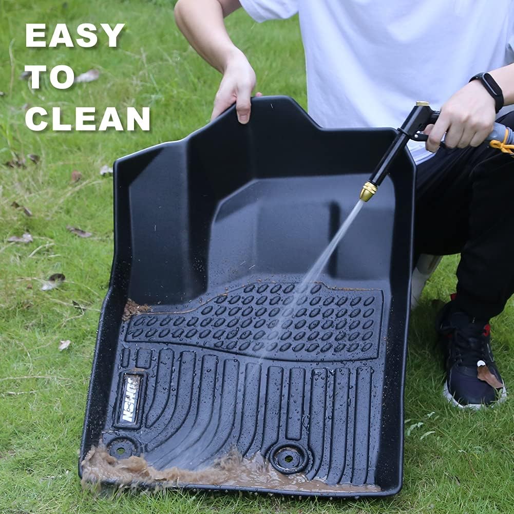 Black Custom Fit Car Floor Liner Set C87954