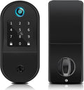 Smart Keyless Entry Door Lock with Bluetooth Fingerprint Deadbolt, Touchscreen Keypad, Card, Keys G23334