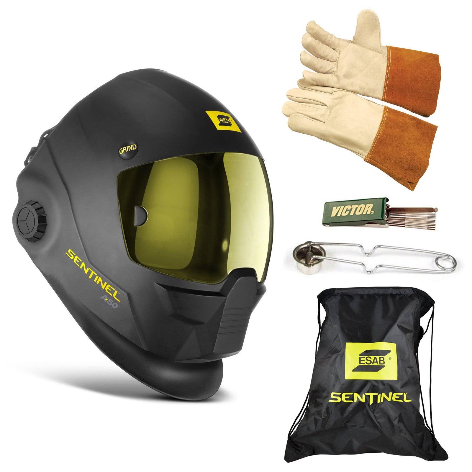 Automatic Welding Helmet Bag TIG Glove Striker Tip Cleaner X646