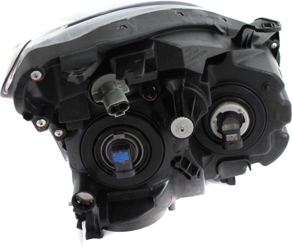 Headlight Assembly for Nissan Rogue 2009 2010 Passenger Side Halogen Y891