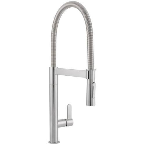 Polished Chrome Single Hole Pre-Rinse Kitchen Faucet X193