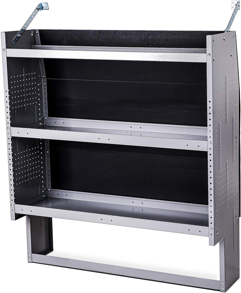 Steel Van Shelving Storage System, 32" W x 46" H x 13" D E780142