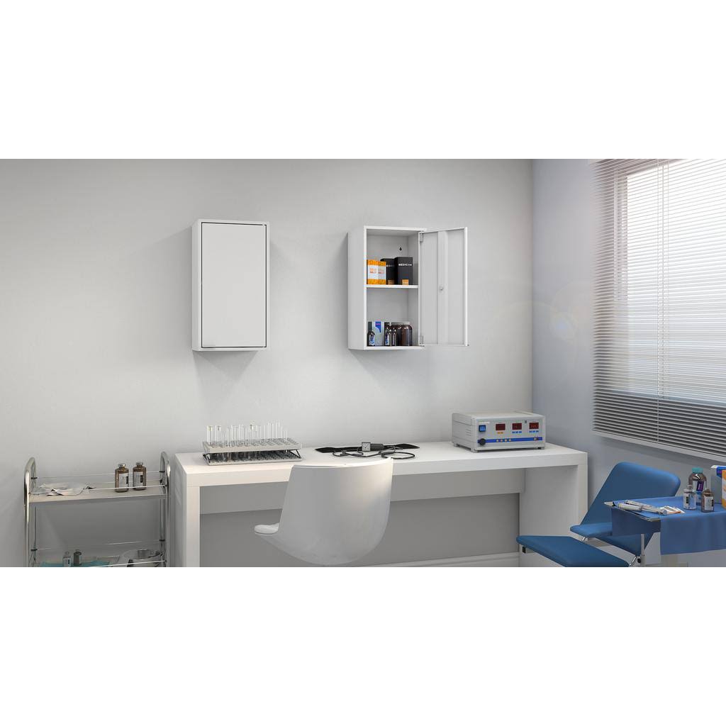 Blue 2-Piece Floating Cabinet V118