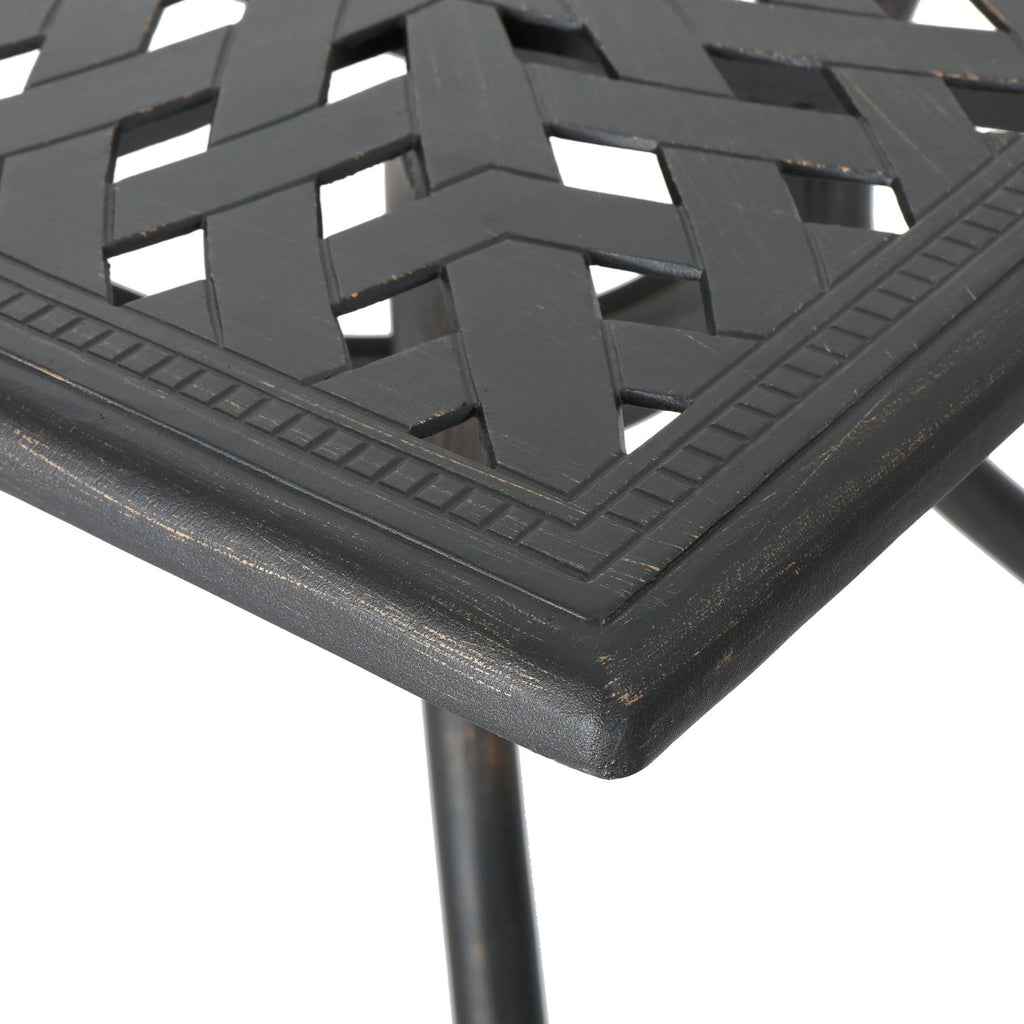 Cast Aluminum Rectangular Dining Table M2945