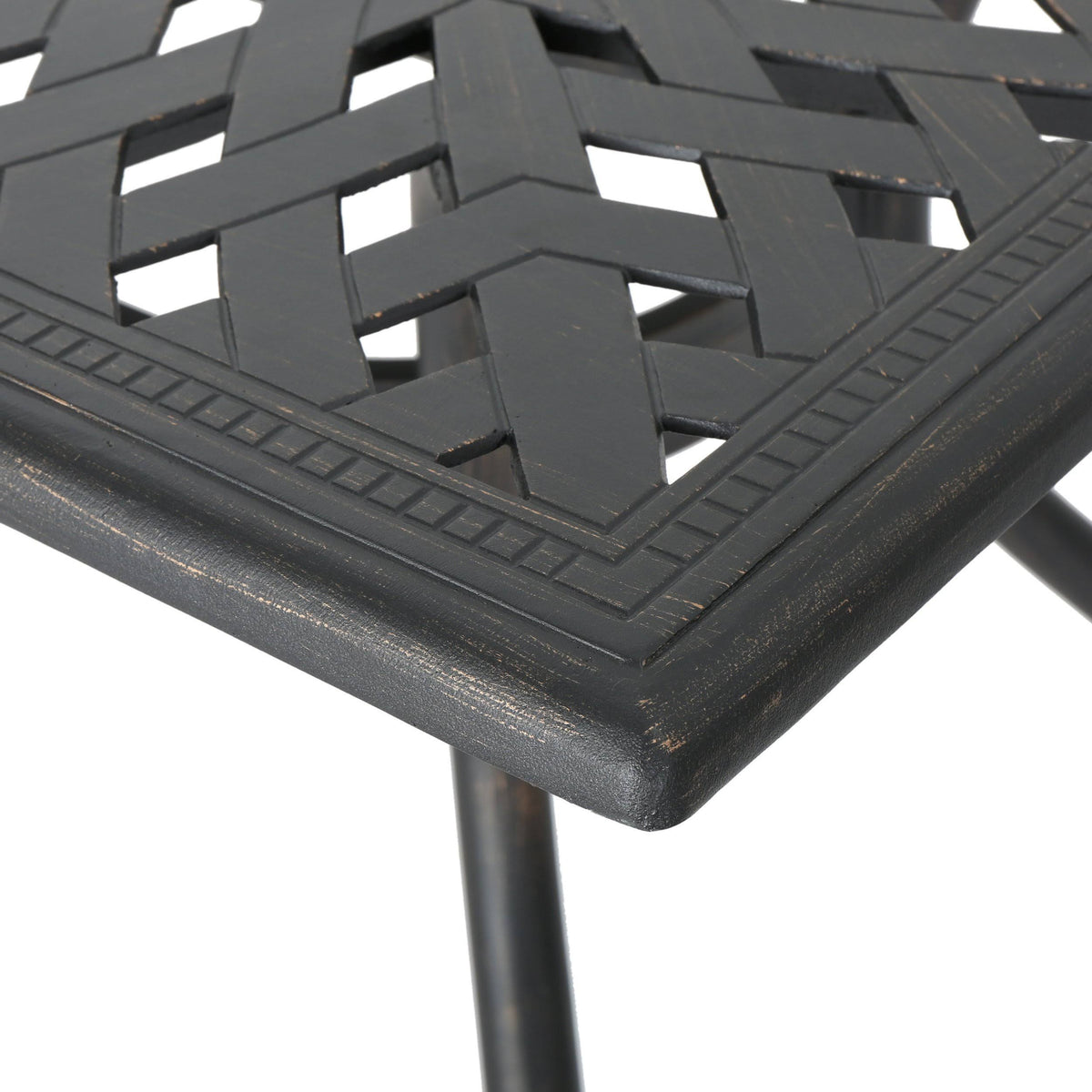 Cast Aluminum Rectangular Dining Table M2945