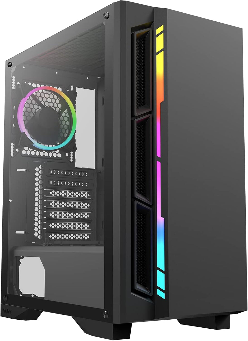 Mid-Tower ATX Gaming Case with Tempered Glass Side Panel and 360 mm Radiator Support G9300