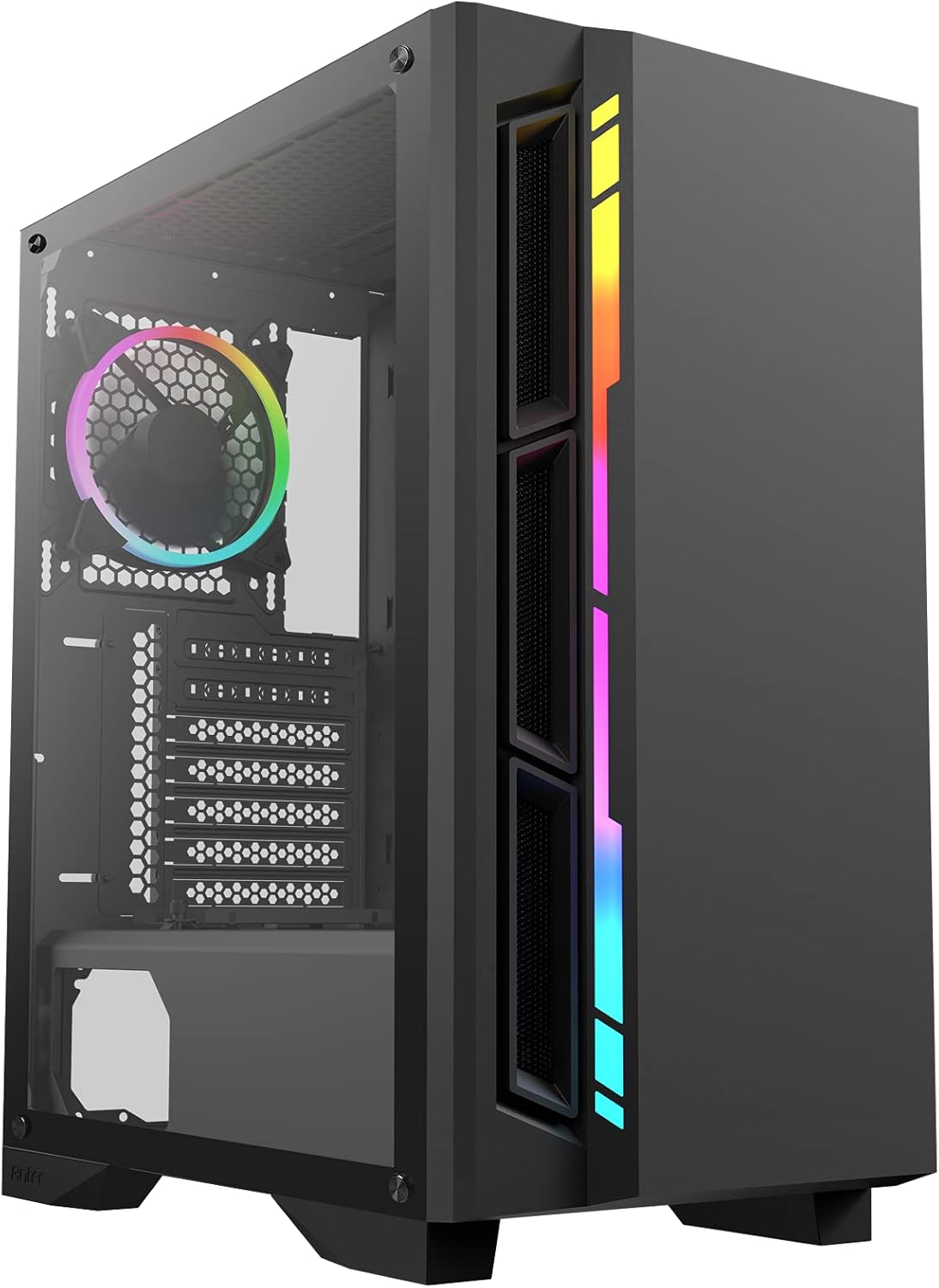 Mid-Tower ATX Gaming Case with Tempered Glass Side Panel and 360 mm Radiator Support G9300