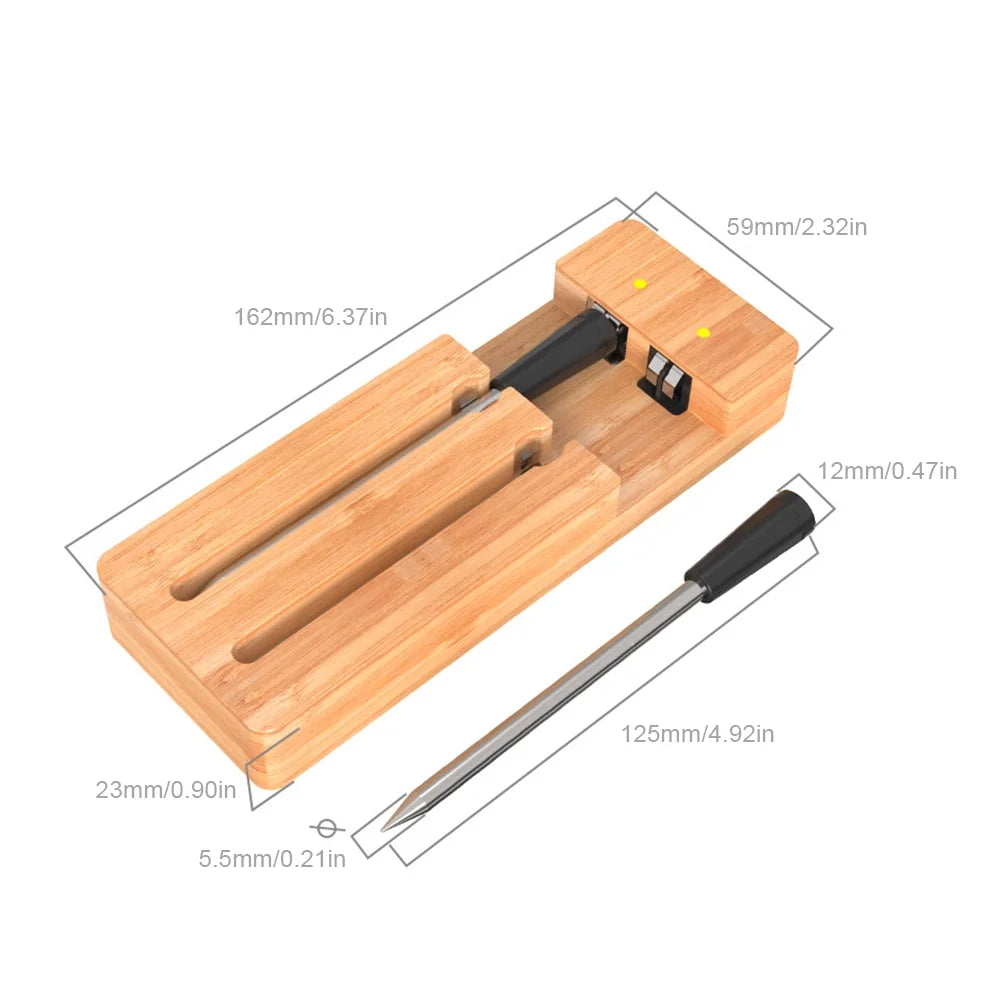 Smart Wireless Meat Thermometer with 2 Probes S787