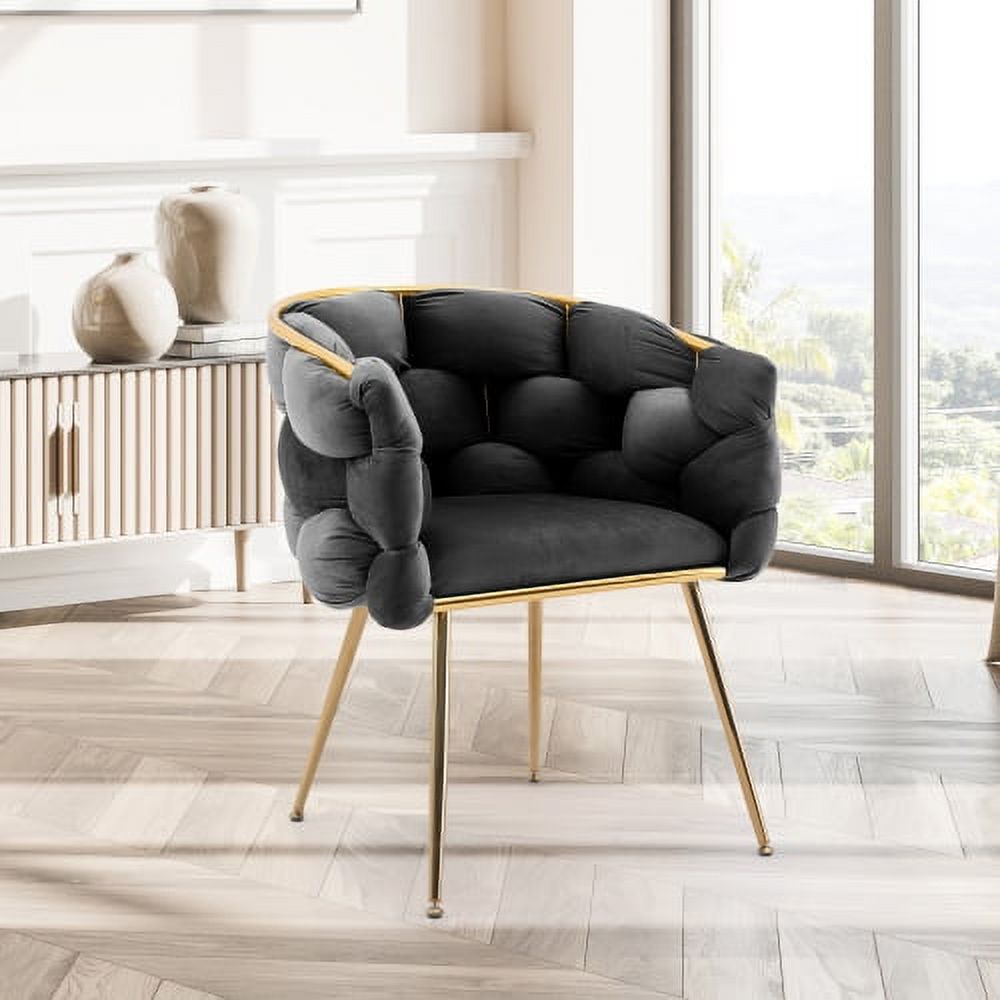 Velvet Accent Armchair M6979