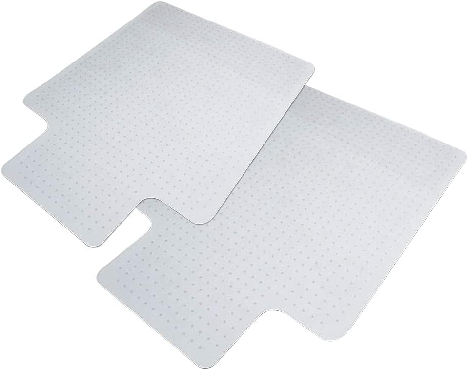 36 x 48 Inches Set of 2 PVC Office Chair Mat S9498