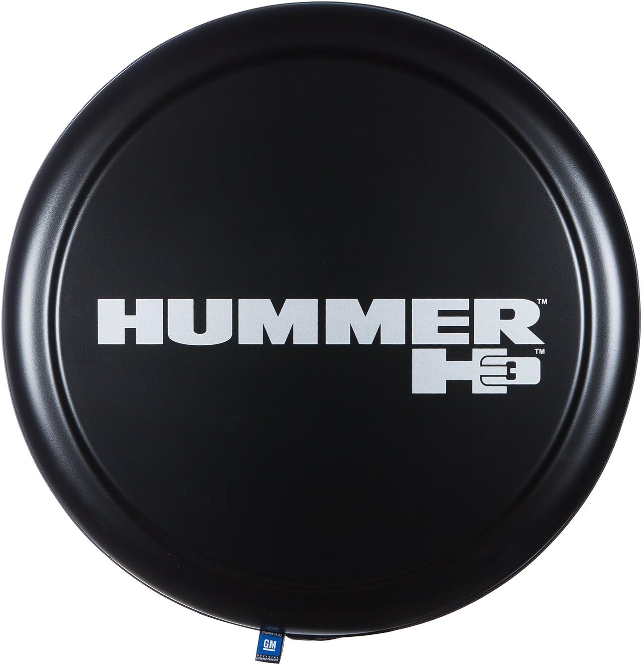 Rigid Tire Cover Hard Plastic Face Fabric Vinyl Band C745836
