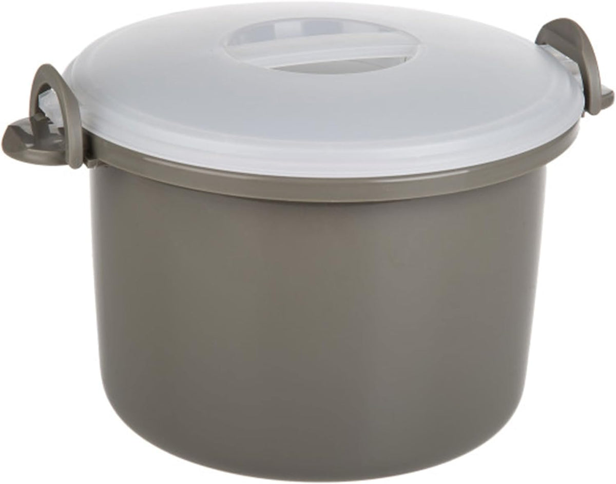 17 Piece Microwaveable Rice And Pasta Cooker With Locking Lid O991