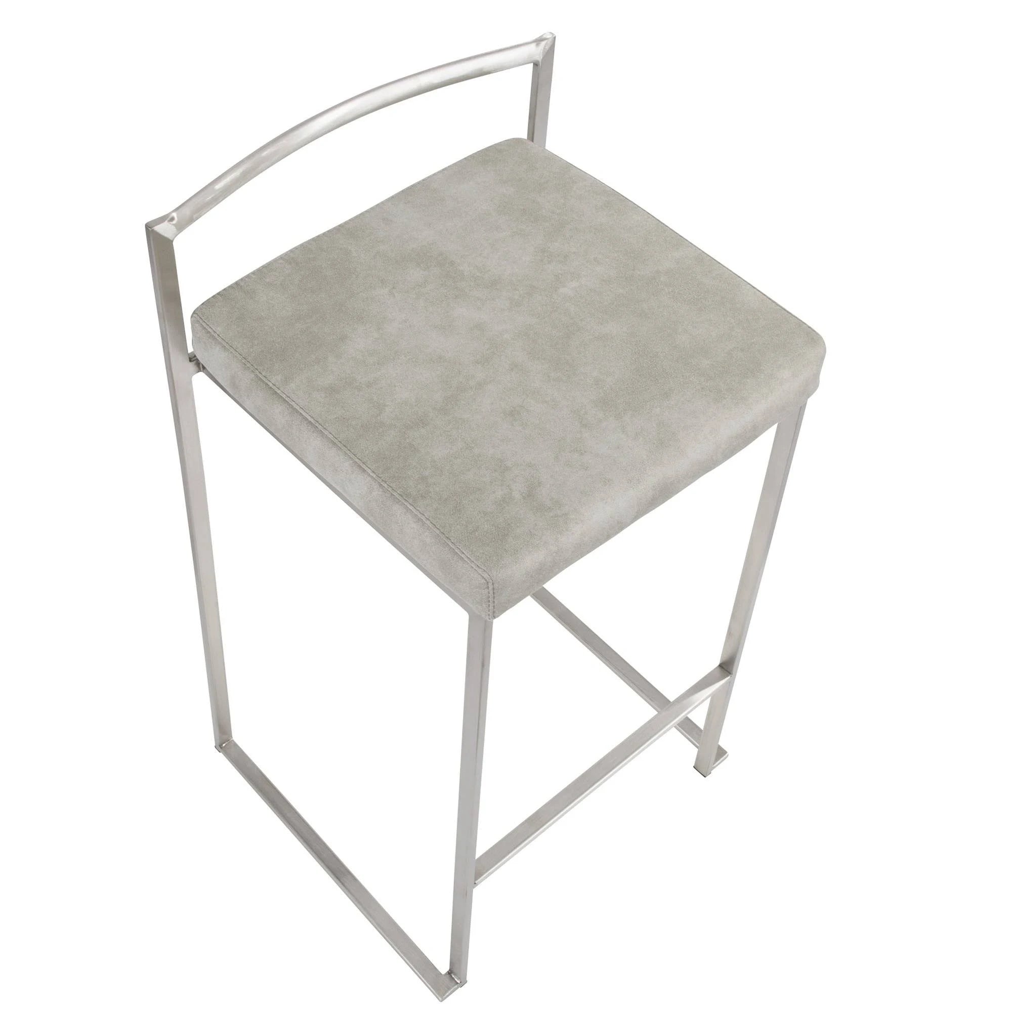 Black Counter Stool, Set of 2 M55010