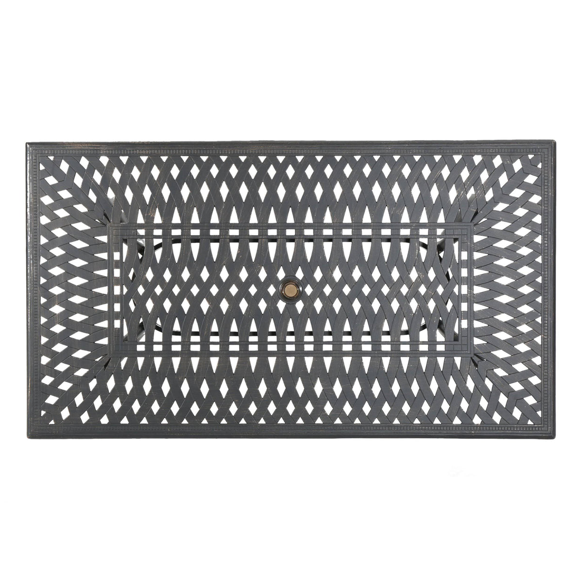 Cast Aluminum Rectangular Dining Table M2945