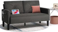 Lig Tufted 2 Seater Sofa Couch with Charger Port & Pocket Z939