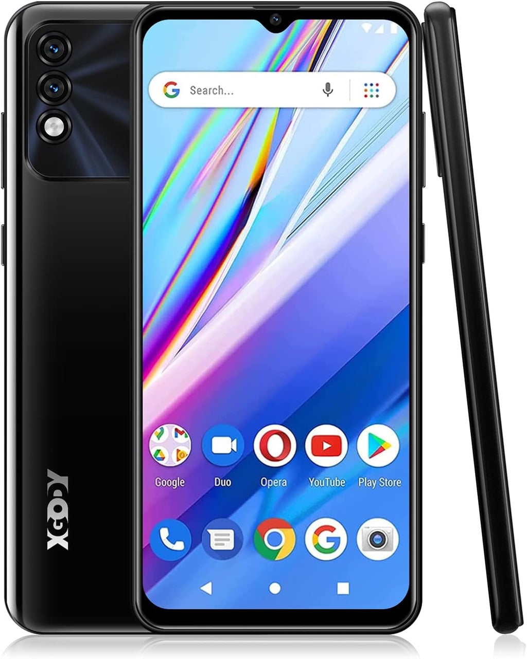 Unlocked 6.5 Inch 4G Dual SIM Smartphone (Blue) W5155