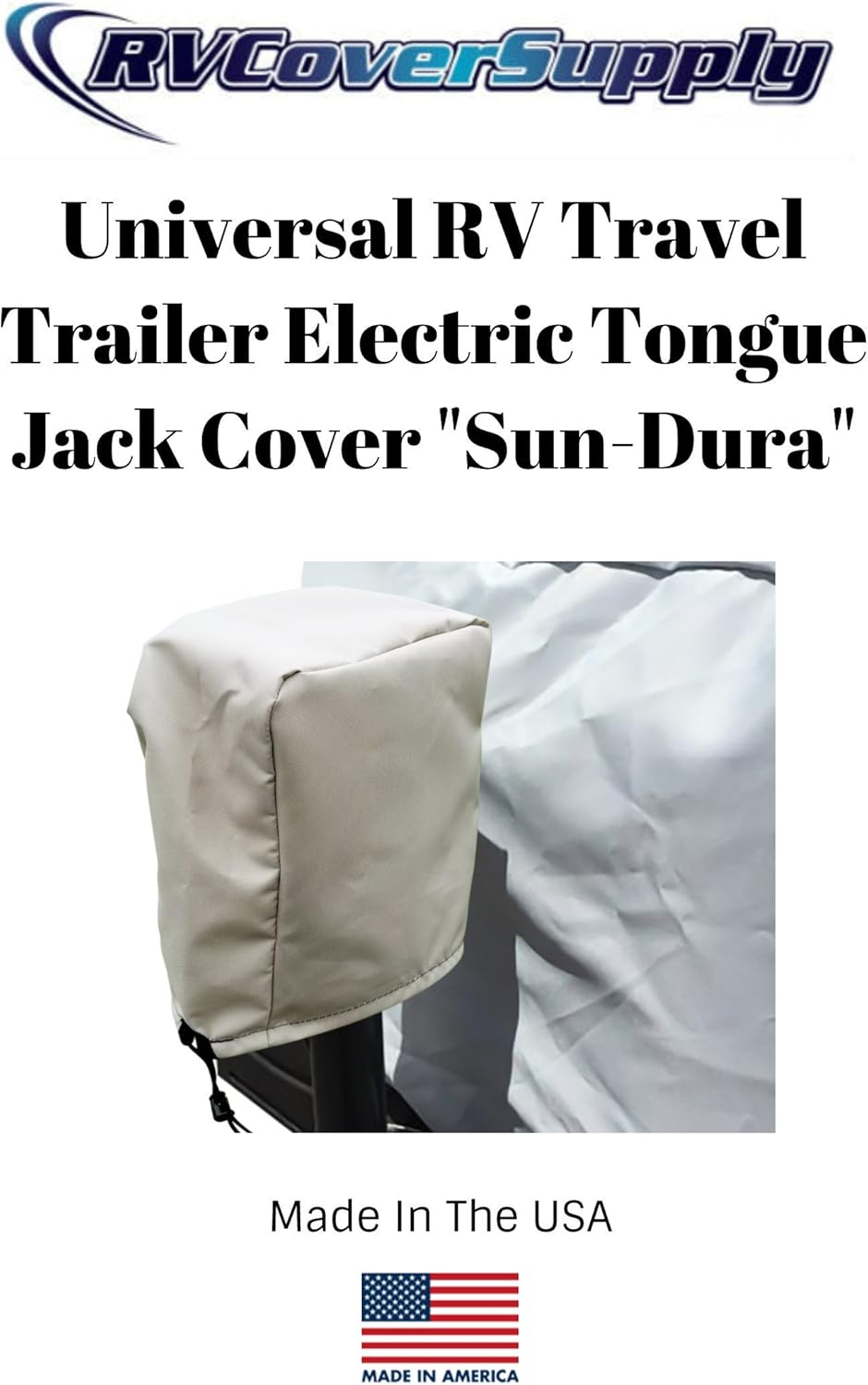Tan Pack of 2 Electric Tongue Jack Cover Z74100