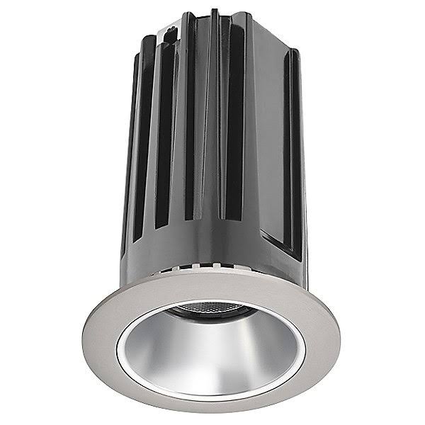 2x22 LED Round Cone Trim, 3500K, Satin Nickel N30733