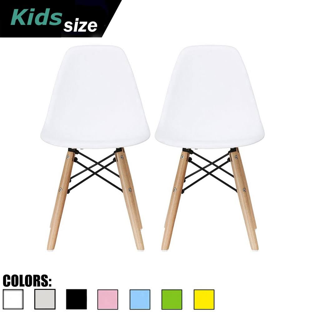 Yellow Kids Toddler Chairs Set of 2 L77698