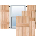 Real Wood Pine Board-n-Batten Shutters E673994