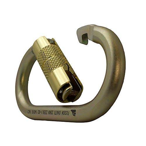 Oval-Shaped Steel Auto Lock Carabiner G133