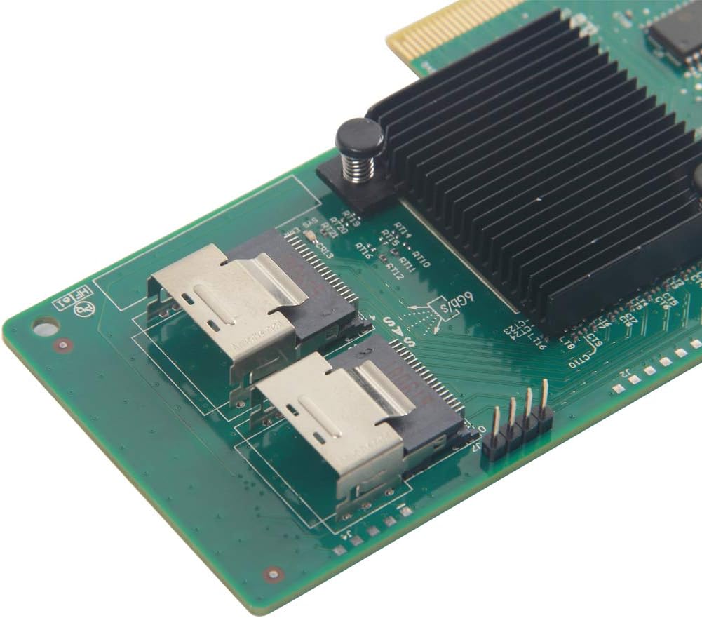 Internal PCI Express SAS/SATA HBA RAID Controller Card, 8-Port 6Gb/s Z82978